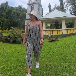 Stylish Patterned Jumpsuit